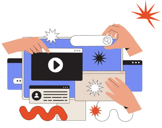 Blockchain illustration